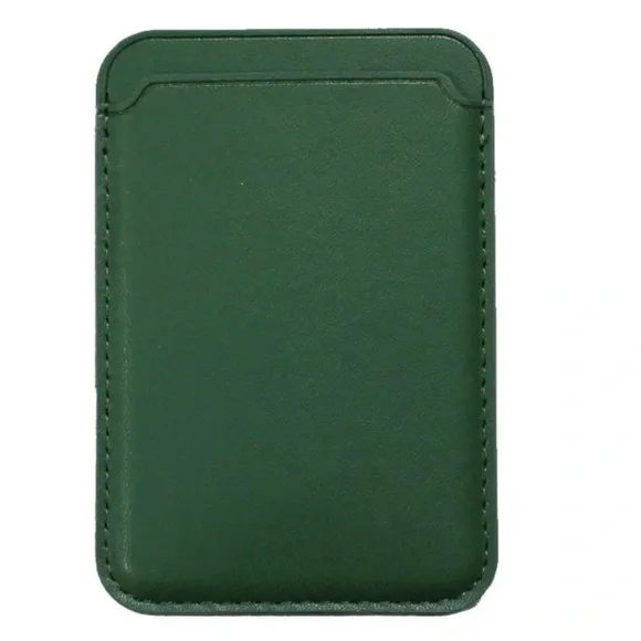 NEW Leather Phone Magnetic Card Wallet Apple Compatible - Multiple Colors Avail! - Picture 7 of 14
